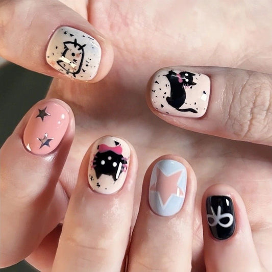 Baby pink | Korean style nailsart collection